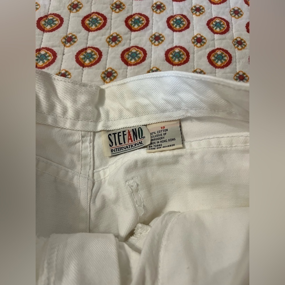NWT Vintage 80s Country Western Metallic Gold Mom Jeans Size 10 - Picture 6 of 12